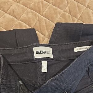 William Rast Dark Denim High Rise Jeans